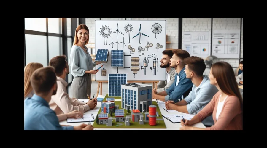 Megújuló és egyéb primer energiaforrású kiserőmű erősáramú létesítője képzés a MODELLO Intézetben — inverter képzési forma-előkészítés gyakorlati oktatáson